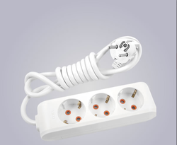 Viko - VIKO MULTİLET ÜÇLÜ PRİZ TOPRAKLI ÇOCUK KORUMALI 2 MT 8691138229245