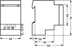 SIEMENS TOPRAKLI PRİZ KAPAKLI 16A (N) RAY MONTAJ 4001869311999 - Thumbnail