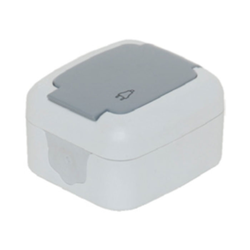 TP Electric - TP ELECTRIC NEMLİYER TOPRAKLI PRİZ GRİ 8693151201192