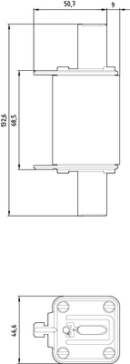 SIEMENS 250A BOY 1 GENİŞLİK 47.2MM STEATİT SERAMİK GÖVDELİ NH-BIÇAKLI SİGORTA BUŞONU 4001869056050