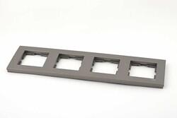 Viko - VIKO NOVELLA ANTRASİT DÖRTLÜ ÇERÇEVE