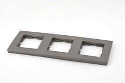 Viko - VIKO NOVELLA ANTRASİT ÜÇLÜ ÇERÇEVE