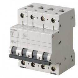 Siemens - SIEMENS 5SL6610-7YA 10A 6KA 3F+N C TİPİ OTOMATİK SİGORTA 4001869525037