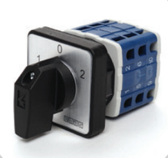 EMAS PAKO EMNİYET MOTOR KUMANDA SAĞ-SOL 16 A 3 FAZ (1-0-2) 60 DERECE PSA016MS334E