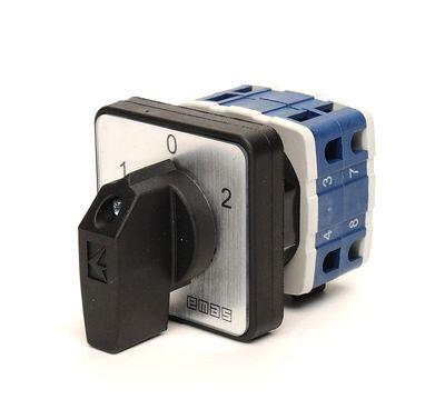 EMAS PAKO MOTOR KUMANDA SAĞ-SOL 25 A 1 FAZ (1-0-2) 60 DERECE PSA025MS134S