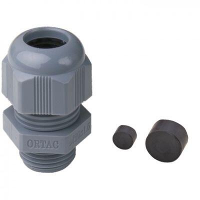 ORTAÇ PG21 KAPALI CONTALI ETANJ TİP KABLO RAKORU (AÇIKGRİ,SOMUNLU) OR0118