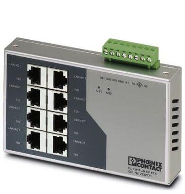 PHOENIX CONTACT INDUSTRİAL ETHERNET SWİTCH FL SWITCH SF 8TX 2832771 4017918952204