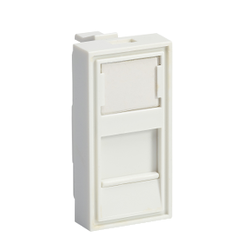 Schneider Electric - SCHNEIDER ELECTRIC PKS ULTRA KABLO KANALI İÇİN VERİ SOKETİ SÜRGÜLÜ 1 RJ45 BEYAZ 22,5X45 MM