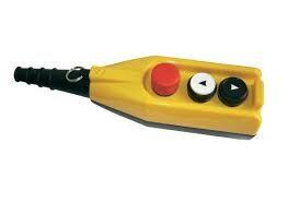 EMAS START BUTON PL VİNÇ 3 LÜ TEK HIZLI ACİL STOPLU 30 MM PV3E30B2