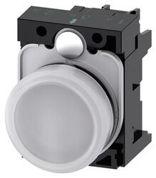 Siemens - SIEMENS PLASTİK KOMPLE SİNYAL LAMBASI BEYAZ 230VAC SİRİUS ACT 4011209959545