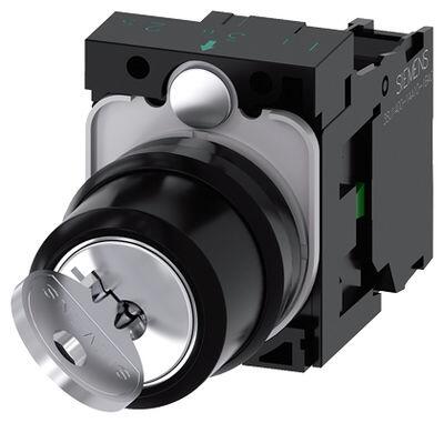 SIEMENS PLASTİK RONIS 0-1 POZISYONLU KILITLI MANDAL BUTON 1NO, SIRIUS ACT 4011209957671