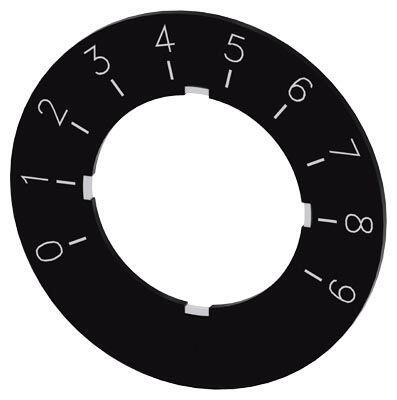 SIEMENS POTANSİYOMETRE İÇİN 0-9 YAZILI ETİKET SIRIUS ACT 4011209954168