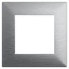 LEGRAND 768281 RAVENTİ SATİNE ALÜMİNYUM TEKLİ ÇERÇEVE 3414971107595