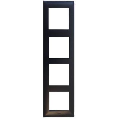 LEGRAND 768374 RAVENTİ FÜME DÖRTLÜ ÇERÇEVE 3414971109308