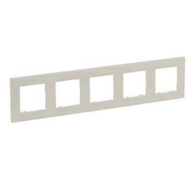 LEGRAND 768475 RAVENTİ KREM BEŞLİ YATAY ÇERÇEVE 3414971111011