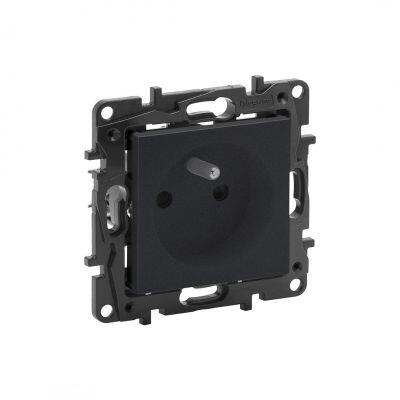 LEGRAND 768317 RAVENTİ FÜME FRANSIZ STANDARTI ÇOCUK KORUMALI UPS TOPRAKLI PRİZ 3414971108318