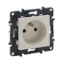Legrand - LEGRAND 768417 RAVENTİ KREM FRANSIZ STANDARTI ÇOCUK KORUMALI UPS TOPRAKLI PRİZ 3414971110052