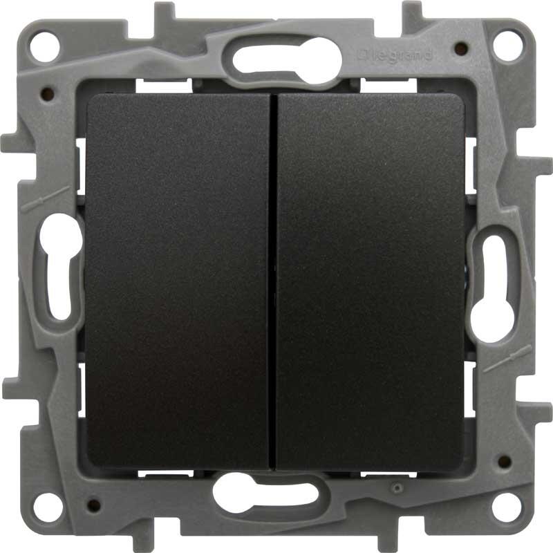 Legrand - LEGRAND 768606 RAVENTİ SİYAH KOMÜTATÖR 3414971113053