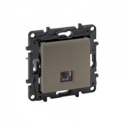 Legrand - LEGRAND 768529 RAVENTİ BRONZ 1 ÇIKIŞLI RJ11 TELEFON PRİZİ 3414971111943