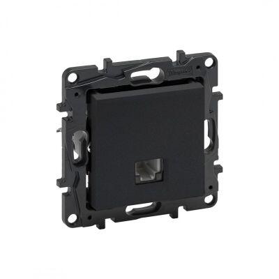 LEGRAND 768329 RAVENTİ FÜME 1 ÇIKIŞLI RJ11 TELEFON PRİZİ 3414971108585