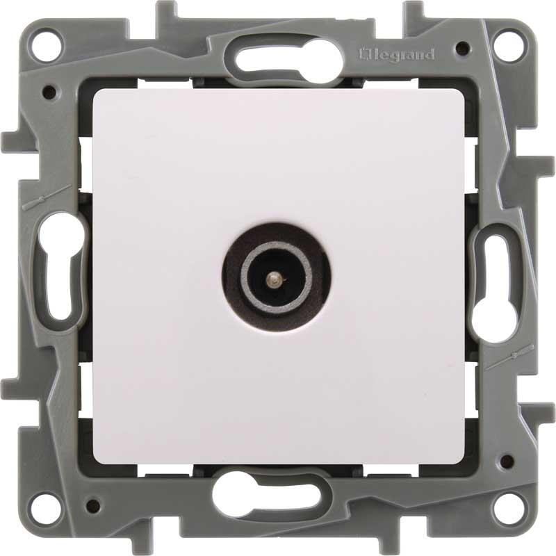 Legrand - LEGRAND 768126 RAVENTİ BEYAZ TV PRİZ SONLU 10DB 3414971105058 Legrand - LEGRAND 768126 RAVENTİ BEYAZ TV PRİZ SONLU 10DB 3414971105058