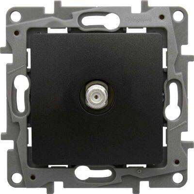 LEGRAND 768626 RAVENTİ SİYAH TV PRİZ SONLU 10DB 3414971113503