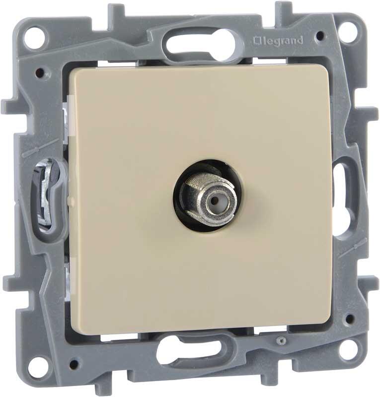 LEGRAND 768425 RAVENTİ KREM F TİPİ TV PRİZ YILDIZ 3414971110205