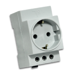 TP Electric - TP ELECTRIC RAYA MONTAJ TOPRAKLI PRİZ 8693151643947