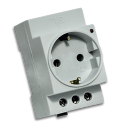 TP Electric - TP ELECTRIC RAYA MONTAJ TOPRAKLI PRİZ LEDLİ 8693151644777