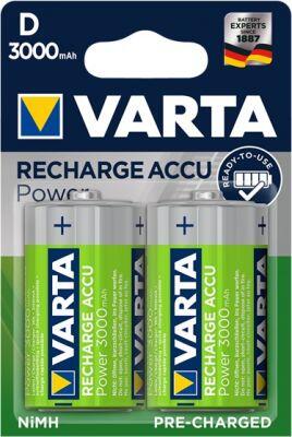 VARTA RECHARGE ACCU POWER D 3000 MAH ŞARJ EDİLEBİLİR PİL 4008496550777