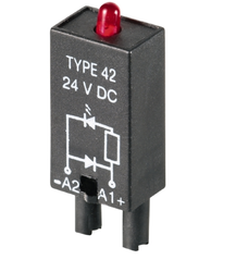 Weidmüller - WEIDMULLER RIM2 6-24V DC LED + KOR.DİODU ( A1 +/A2 -) (PTML0024) 4032248361632
