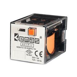 Emas - EMAS ROLE 3 KONT 11 PİN 110VAC RE1P11AC110