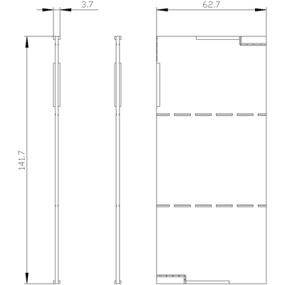 SIEMENS FAZ AYIRICI PLAKA 3VA1 4042949008941