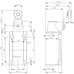 SIEMENS NİHAYET ŞALTER METAL SAĞ-SOL TAHRİKLİ 4011209692220 - Thumbnail