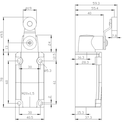 SIEMENS NİHAYET ŞALTER METAL MAKARA 19MM ÇAP 4011209692237