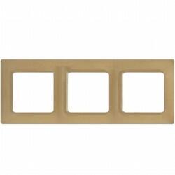 Legrand - LEGRAND 767373 SALBEİ ŞAMPANYA ÜÇLÜ YATAY ÇERÇEVE 3245067673737