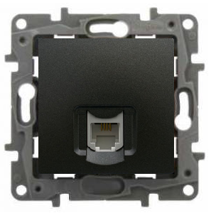 LEGRAND 767339 SALBEİ ANTRASİT RJ45 CAT5 UTP DATA PRİZİ 3245067673393