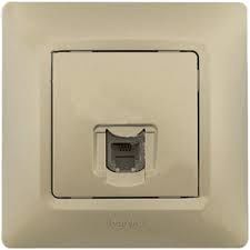 LEGRAND 767539 SALBEİ ŞAMPANYA RJ45 CAT6 UTP DATA PRİZİ 3414970679024 (ÇERÇEVESİZ)