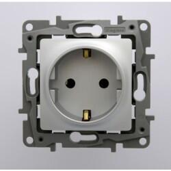 Legrand - LEGRAND 767214 SALBEİ ALÜMİNYUM TOPRAKLI PRİZ 3245067672143