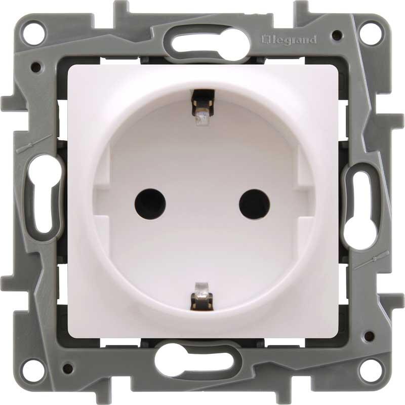 Legrand - LEGRAND 767414 SALBEİ BEJ TOPRAKLI PRİZ 3245067674147