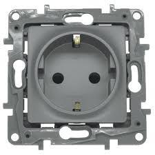 Legrand - LEGRAND 767814 SALBEİ FÜME TOPRAKLI PRİZ 3414970769572