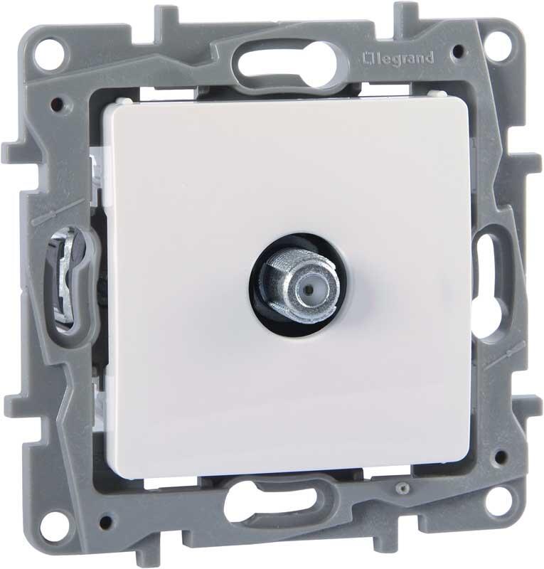 LEGRAND 767124 SALBEİ BEYAZ TV PRİZ GEÇİŞLİ 20DB 3245067671245