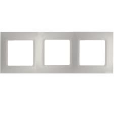 LEGRAND 767543 SALBEİ İNCİ BEYAZI ÜÇLÜ YATAY ÇERÇEVE 3414970772053