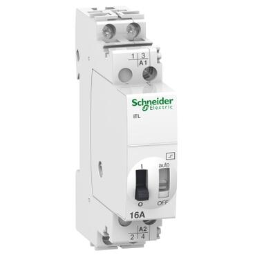 SCHNEIDER ELECTRIC A9C30112 DARBE RÖLESİ İTL 2P 2 NA 16A BOBİN 12 VDC 24 VAC 50/60HZ 3606480091889