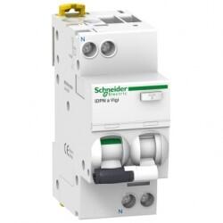 Schneider Electric - SCHNEIDER ELECTRIC A9D34610 KAÇAK AKIM DEVRE KESİCİ İDPNA VİGİ 1P + N 10A 30MA SINIF AC 3606480471575