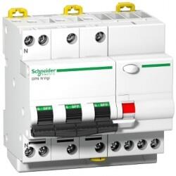 Schneider Electric - SCHNEIDER ELECTRIC A9D41725 KAÇAK AKIM DEVRE KESİCİ DPN N VİGİ 3P + N 25A 300MA SINIF AC 3606480612589
