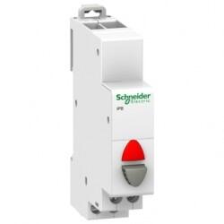 Schneider Electric - SCHNEIDER ELECTRIC A9E18039 ACTİ9 İPB 1NK GRİ TEK BASMALI DÜĞME GÖSTERGE IŞIĞI KIRMIZI 1248VAC/DC 3606480088315