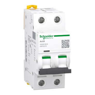 SCHNEIDER ELECTRIC A9F83216 İC60H MİNYATÜR DEVRE KESİCİ 2P 16A B EĞRİSİ 3606480081354