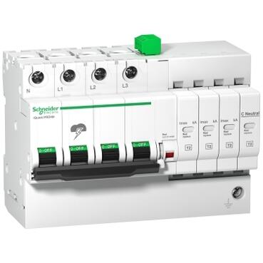 SCHNEIDER ELECTRIC A9L16294 İQUİCK PRD40R MODÜLER KESİNTİ DURDURUCU 3 KUTUP + N 264V UZAKTAN AKTARMALI 3606480387067