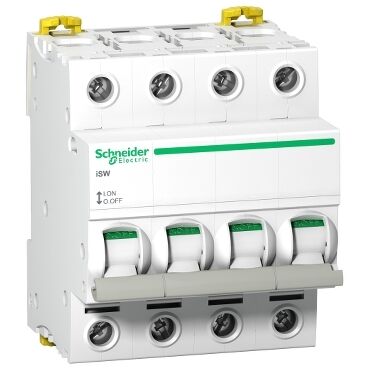 SCHNEIDER ELECTRIC A9S65492 ACTI9 ISW KONTROL ANAHTARI 4P 125A 415VAC 3606480531194